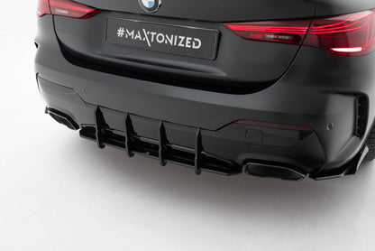 Street Pro Heckansatz Diffusor passend für BMW M440i G22 / G23 / G22 FL / G23 FL schwarz matt