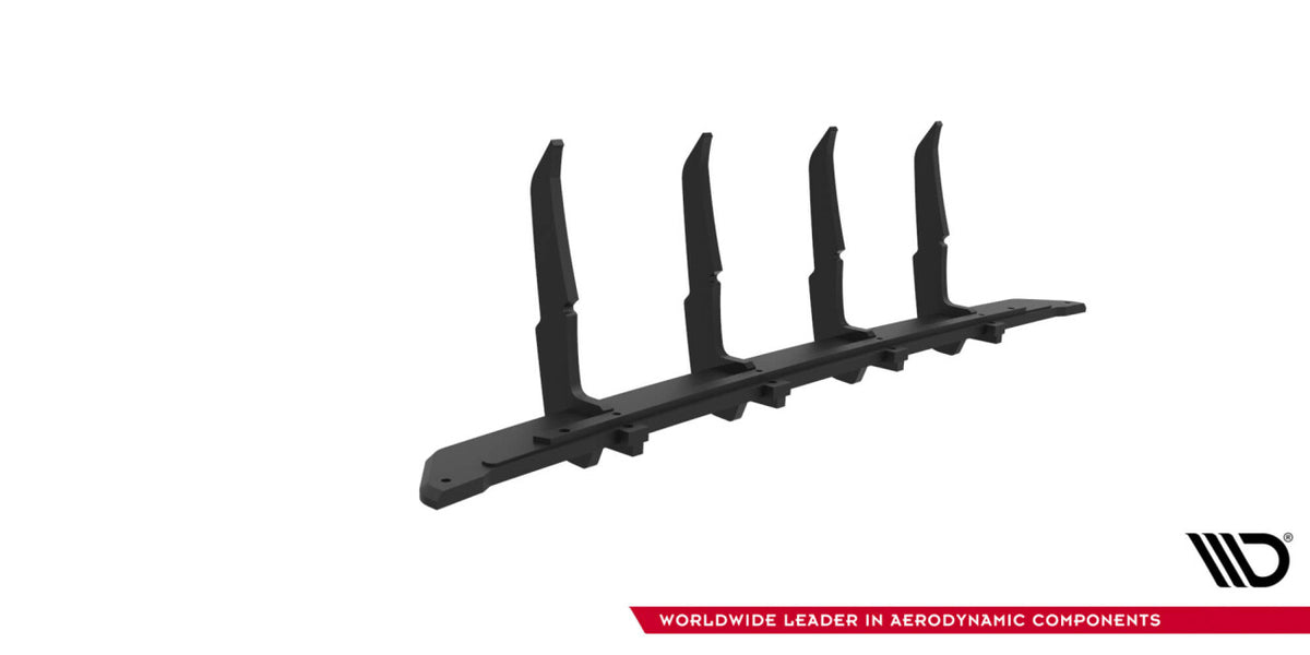 Street Pro Heckansatz Diffusor passend für BMW M440i G22 / G23 / G22 FL / G23 FL schwarz matt
