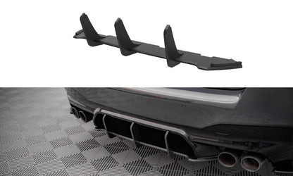 Street Pro Heckansatz Diffusor passend für BMW M5 F90 schwarz matt
