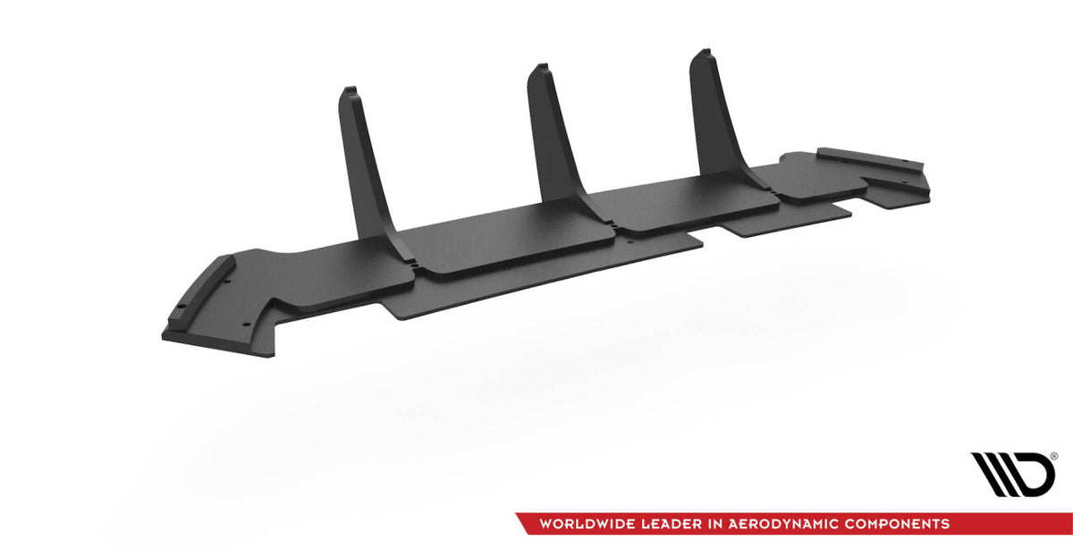Street Pro Heckansatz Diffusor passend für BMW M5 F90 schwarz matt