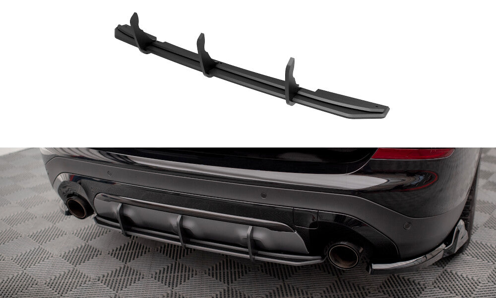 Street Pro Heckansatz Diffusor passend für BMW X3 G01 schwarz matt