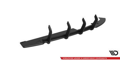 Street Pro Heckansatz Diffusor passend für BMW X3 M-Paket F25 roter Kern