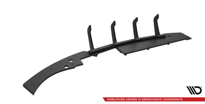 Street Pro Heckansatz Diffusor passend für BMW X3 M-Paket F25 roter Kern