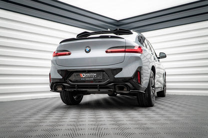 Street Pro Heckansatz Diffusor passend für BMW X4 M-Paket G02 FL schwarz matt