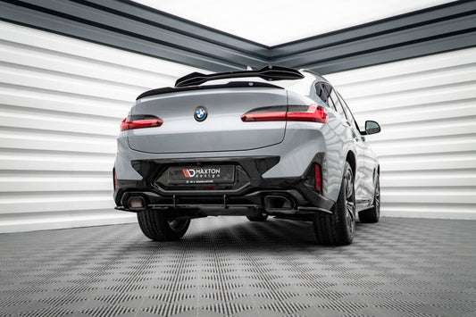 Street Pro Heckansatz Diffusor passend für BMW X4 M-Paket G02 FL schwarz matt