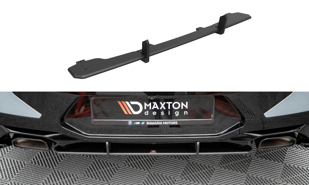 Street Pro Heckansatz Diffusor passend für BMW X4 M-Paket G02 FL schwarz matt