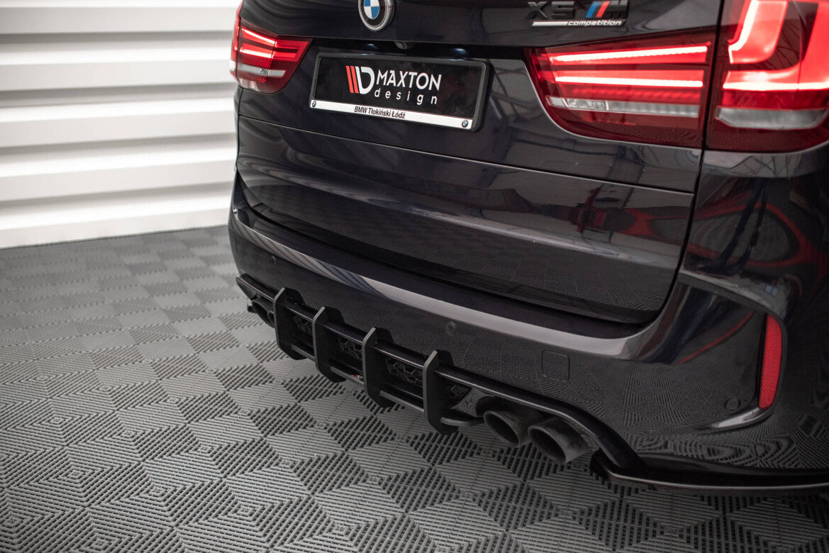 Street Pro Heckansatz Diffusor passend für BMW X5 M F85 schwarz matt