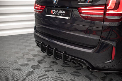 Street Pro Heckansatz Diffusor passend für BMW X5 M F85 schwarz matt