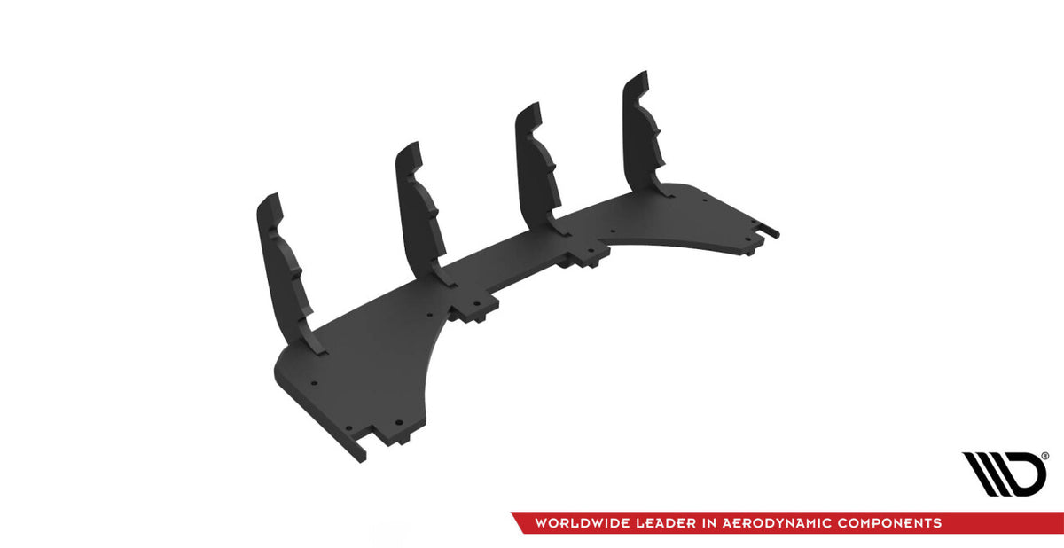 Street Pro Heckansatz Diffusor passend für BMW X5 M F85 schwarz matt