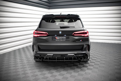 Street Pro Heckansatz Diffusor passend für BMW X5M F95 / F95 FL schwarz matt