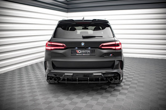 Street Pro Heckansatz Diffusor passend für BMW X5M F95 / F95 FL schwarz matt