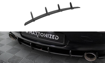 Street Pro Heckansatz Diffusor passend für BMW Z4 M-Paket E89 FL schwarz matt