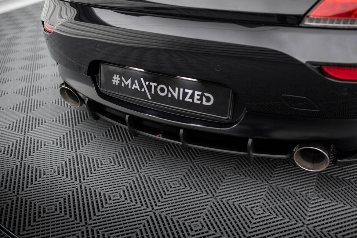 Street Pro Heckansatz Diffusor passend für BMW Z4 M-Paket E89 FL schwarz matt
