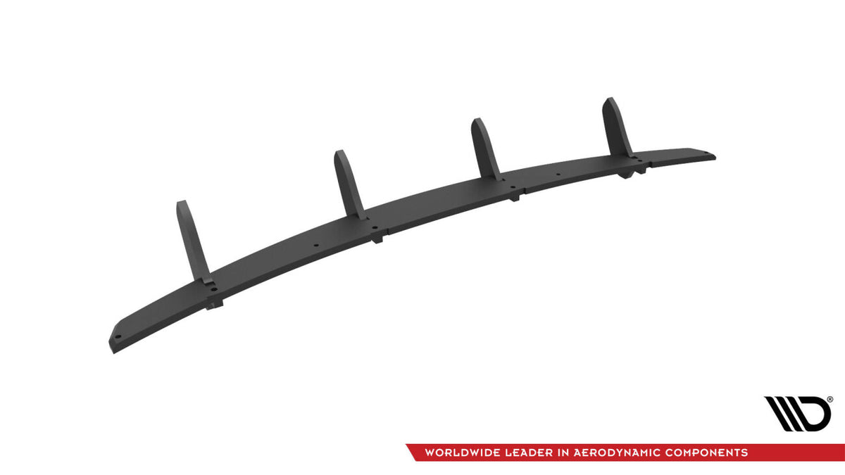 Street Pro Heckansatz Diffusor passend für BMW Z4 M-Paket E89 FL schwarz matt