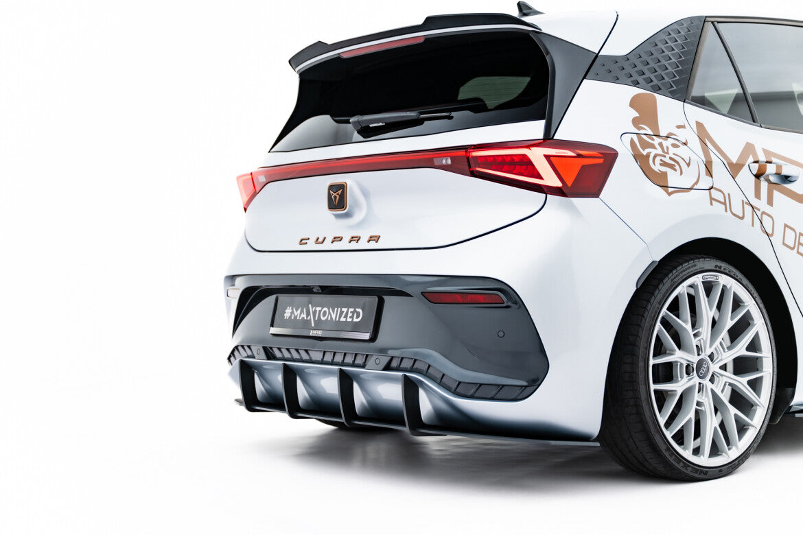 Street Pro Heckansatz Diffusor passend für CUPRA Born Mk1 schwarz matt