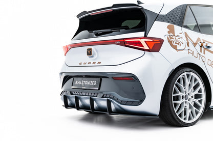 Street Pro Heckansatz Diffusor passend für CUPRA Born Mk1 schwarz matt