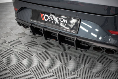 Street Pro Heckansatz Diffusor passend für CUPRA Leon ST Mk1 FL schwarz matt