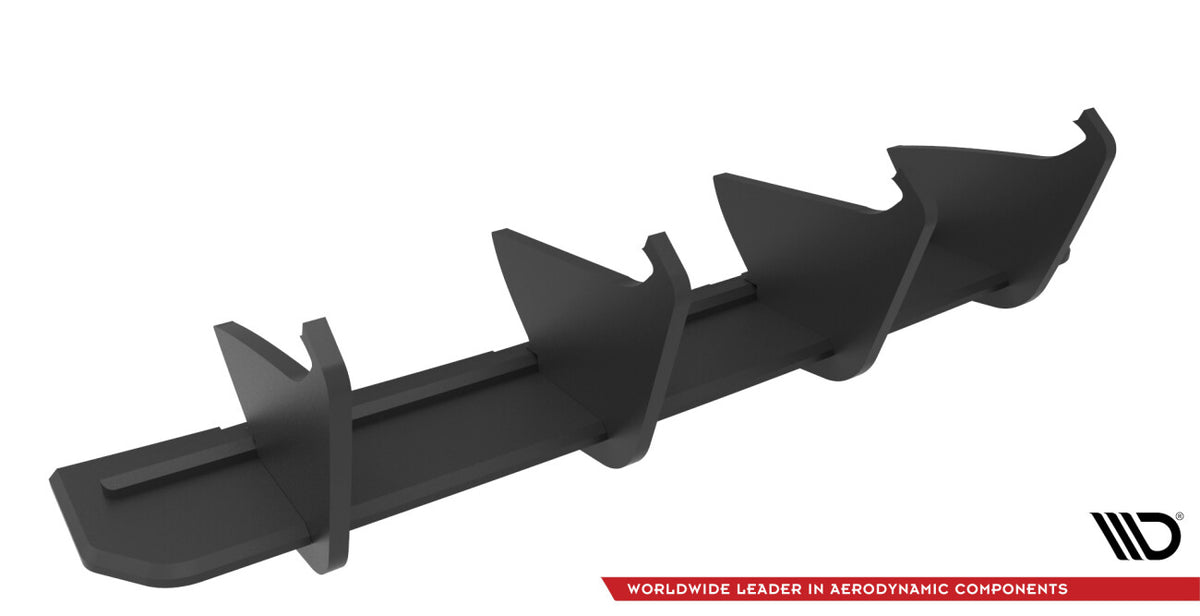 Street Pro Heckansatz Diffusor passend für CUPRA Leon ST Mk1 FL schwarz matt