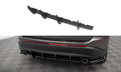 Street Pro Heckansatz Diffusor passend für Ford Edge Mk2 schwarz matt
