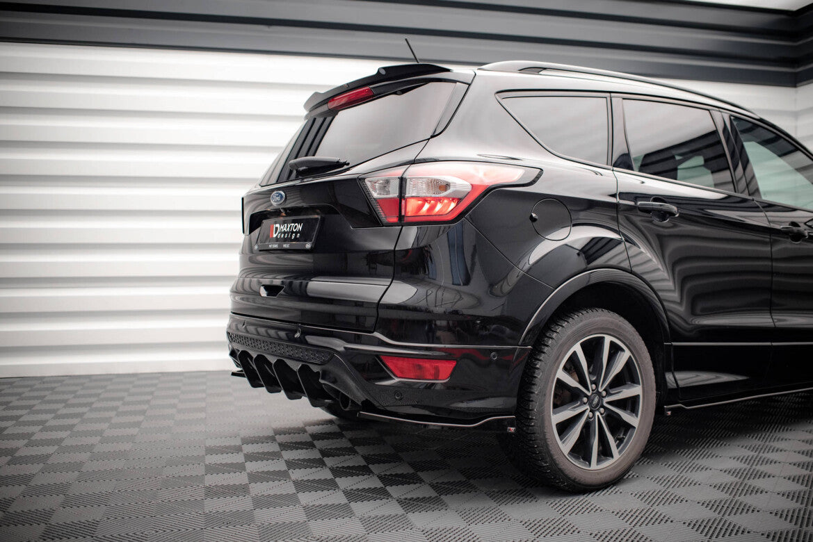 Street Pro Heckansatz Diffusor passend für Ford Escape ST-Line Mk3 schwarz matt
