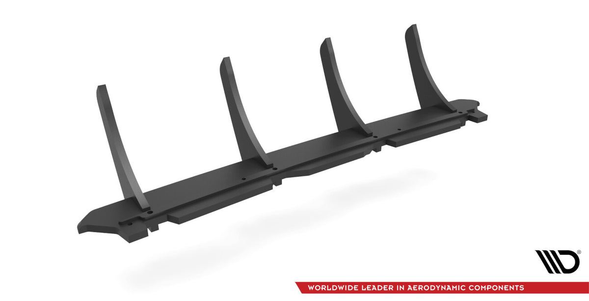 Street Pro Heckansatz Diffusor passend für Ford Escape ST-Line Mk3 schwarz matt