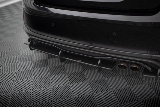 Street Pro Heckansatz Diffusor passend für Ford Fiesta Mk8 ST schwarz matt