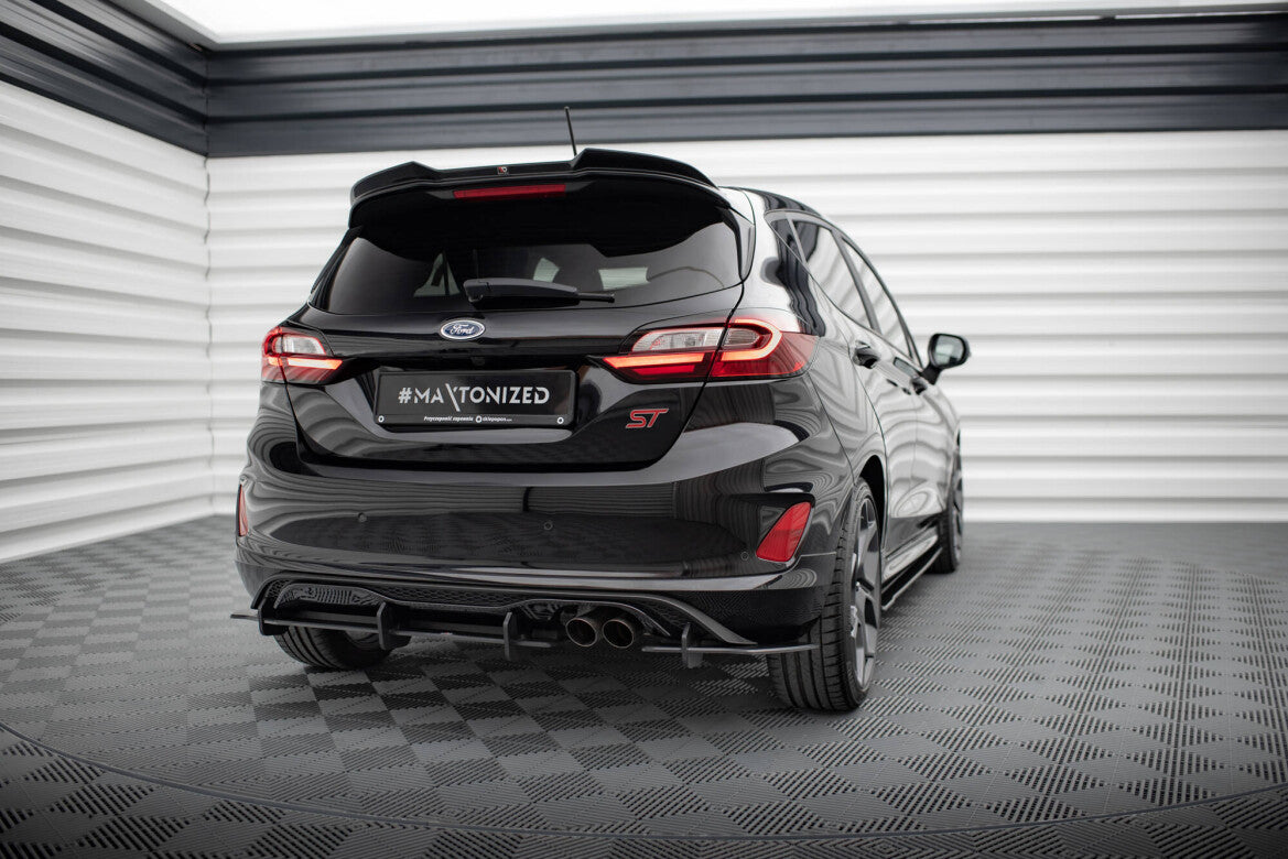 Street Pro Heckansatz Diffusor passend für Ford Fiesta Mk8 ST schwarz matt