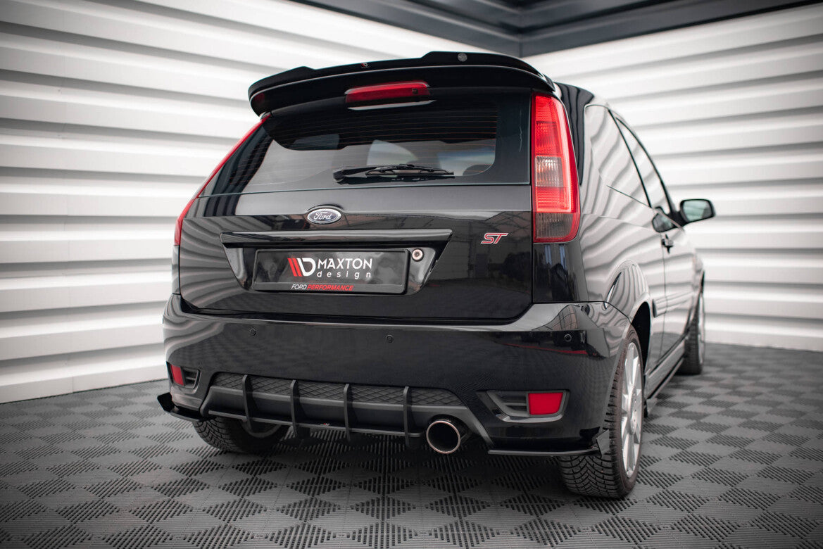 Street Pro Heckansatz Diffusor passend für Ford Fiesta ST Mk6 schwarz matt
