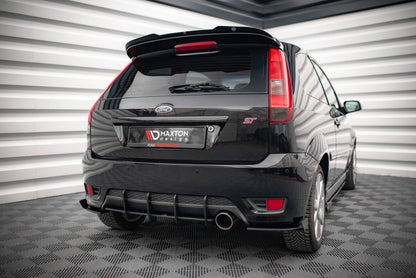 Street Pro Heckansatz Diffusor passend für Ford Fiesta ST Mk6 schwarz matt