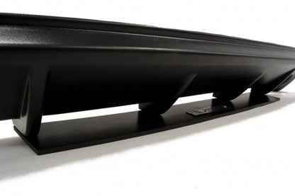Street Pro Heckansatz Diffusor passend für Ford Focus ST Mk2 schwarz matt
