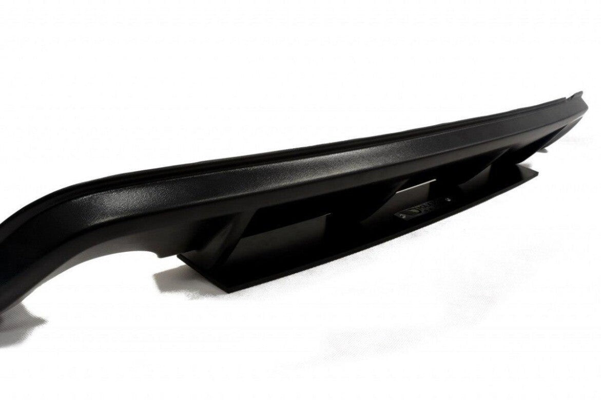 Street Pro Heckansatz Diffusor passend für Ford Focus ST Mk2 schwarz matt