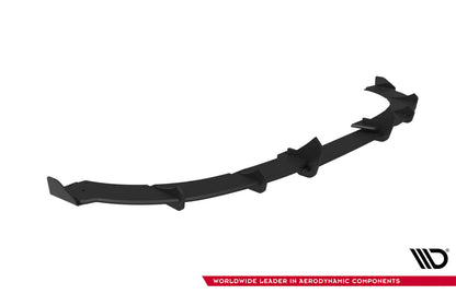 Street Pro Heckansatz Diffusor passend für Ford Focus ST Mk3 FL schwarz matt + Hochglanz Flaps