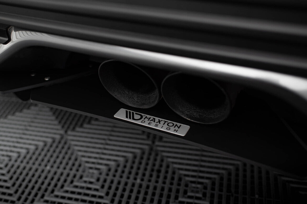 Street Pro Heckansatz Diffusor passend für Ford Focus ST Mk3 FL schwarz matt