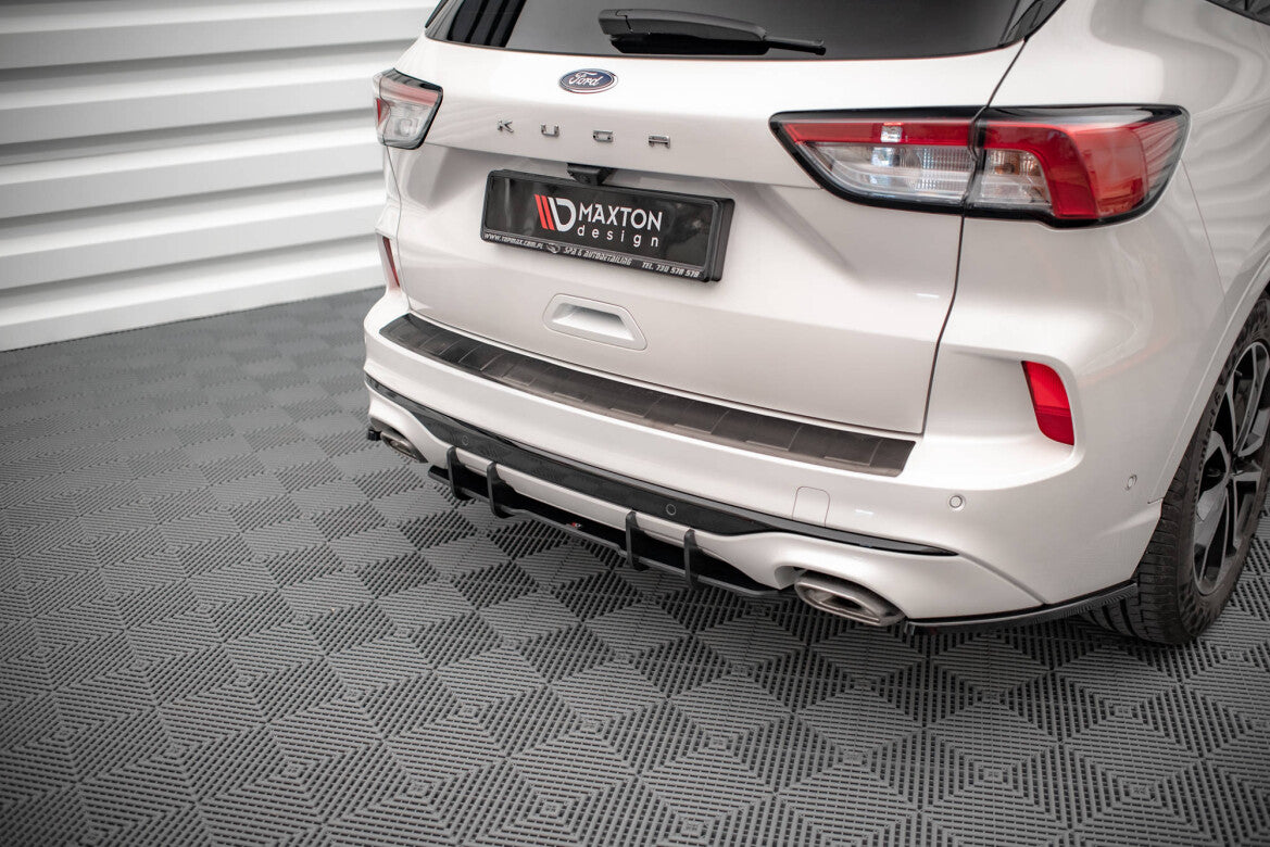 Street Pro Heckansatz Diffusor passend für Ford Kuga ST-Line Mk3 schwarz matt