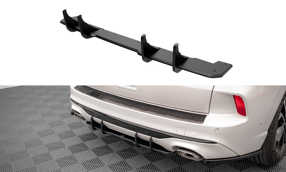 Street Pro Heckansatz Diffusor passend für Ford Kuga ST-Line Mk3 schwarz matt