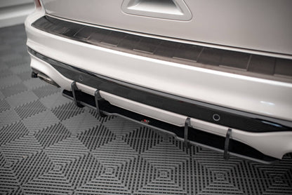 Street Pro Heckansatz Diffusor passend für Ford Kuga ST-Line Mk3 schwarz matt