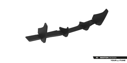 Street Pro Heckansatz Diffusor passend für Ford Mustang Dark Horse Mk7 schwarz matt