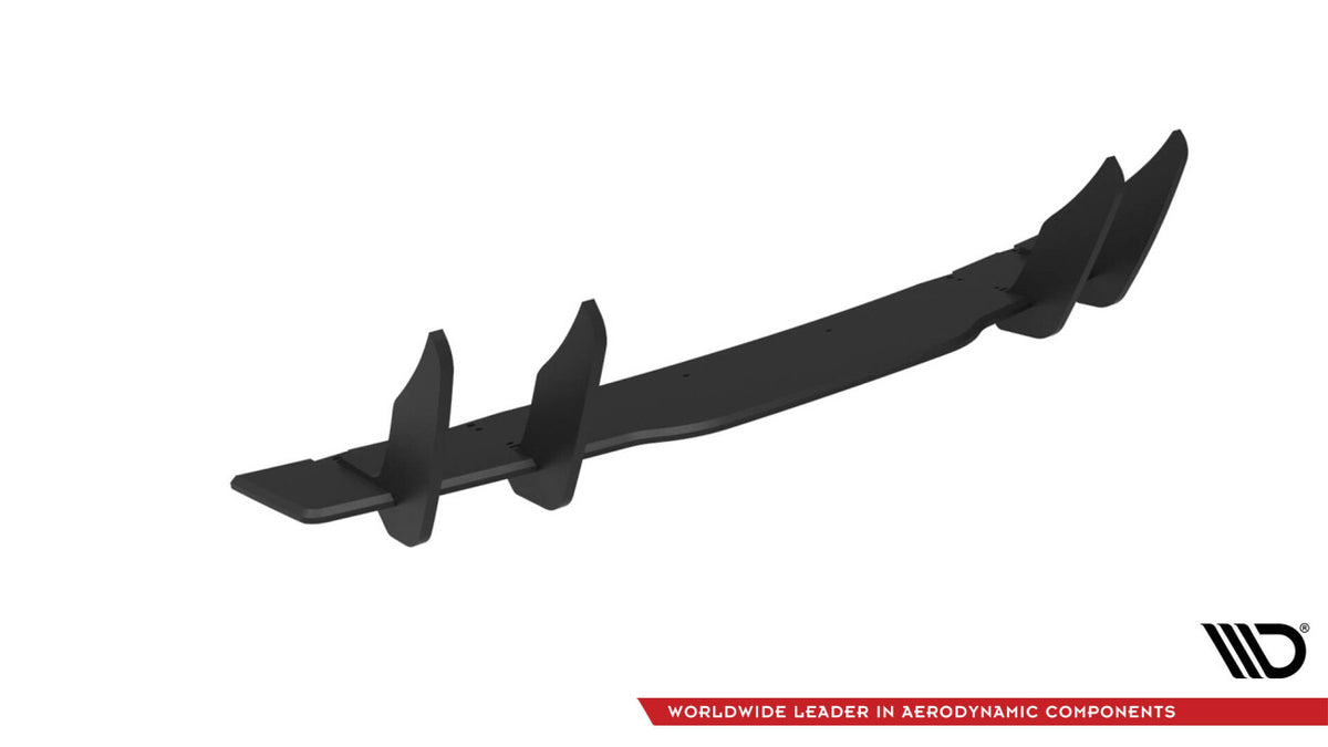 Street Pro Heckansatz Diffusor passend für Ford Mustang GT Mk6 Roush Performance schwarz matt