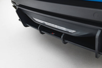 Street Pro Heckansatz Diffusor passend für Ford Mustang GT Mk7 schwarz matt