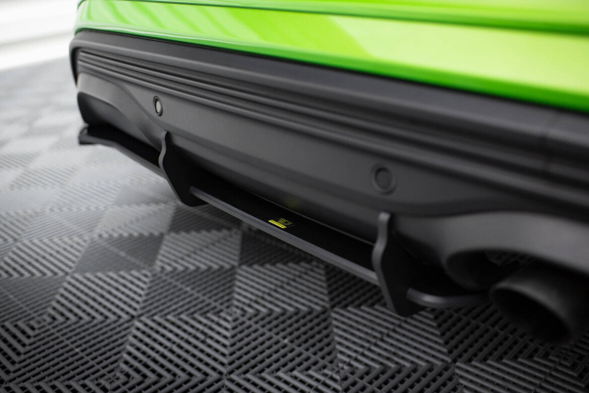 Street Pro Heckansatz Diffusor passend für Ford Puma ST Mk1 schwarz matt