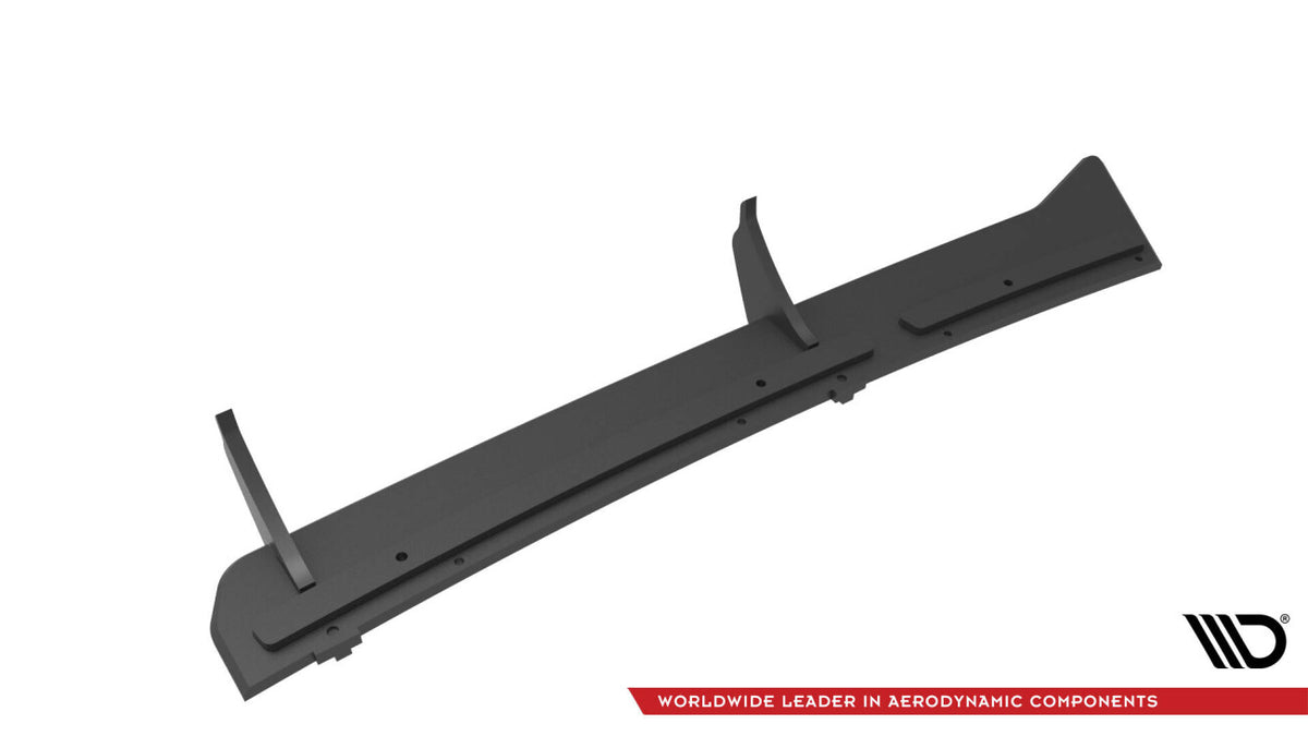 Street Pro Heckansatz Diffusor passend für Ford Puma ST Mk1 schwarz matt