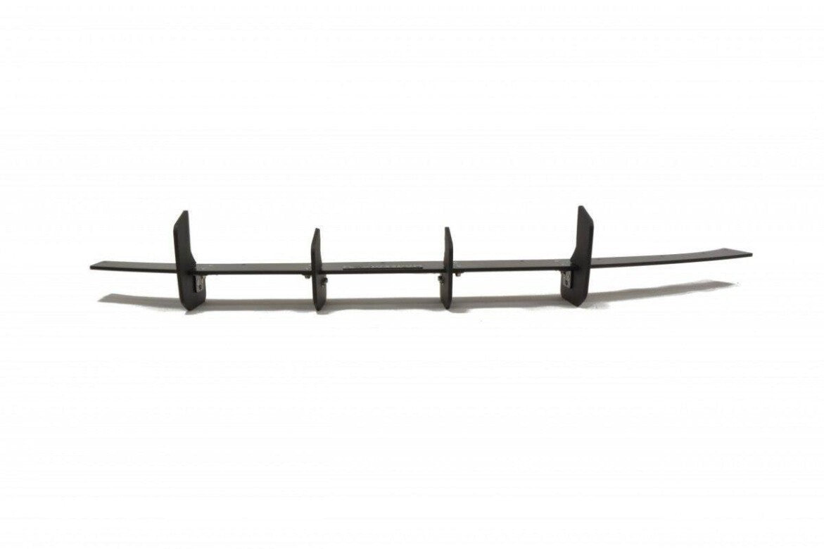 Street Pro Heckansatz Diffusor passend für Mazda 3 MK2 SPORT (vor FL) schwarz matt