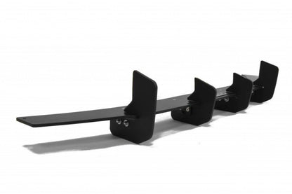 Street Pro Heckansatz Diffusor passend für Mazda 3 MK2 SPORT (vor FL) schwarz matt