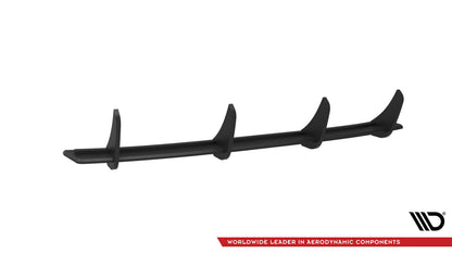 Street Pro Heckansatz Diffusor passend für Mazda 3 Mk4 schwarz matt