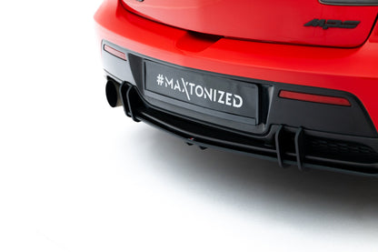 Street Pro Heckansatz Diffusor passend für Mazda 3 MPS Mk1 EU Version schwarz matt