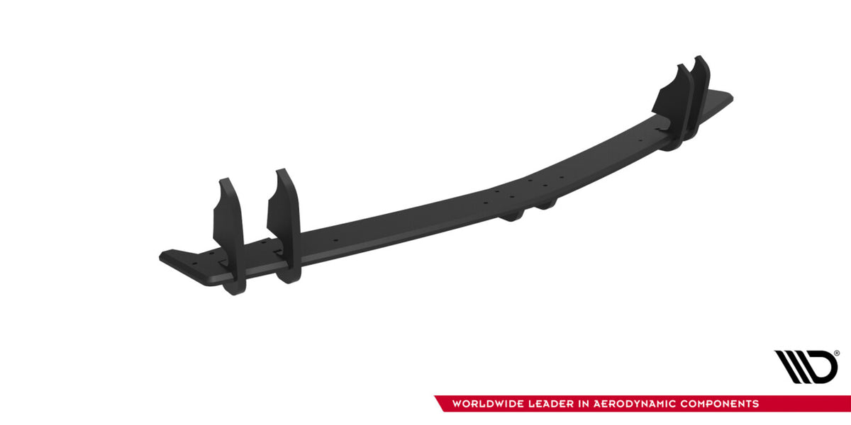 Street Pro Heckansatz Diffusor passend für Mazda 3 MPS Mk1 EU Version schwarz matt