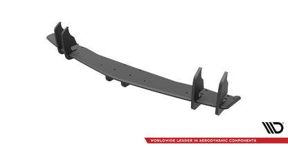 Street Pro Heckansatz Diffusor passend für Mazda 3 MPS Mk1 US-Spec Version schwarz matt