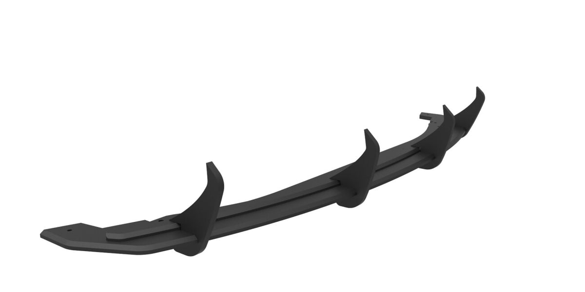 Street Pro Heckansatz Diffusor passend für Mazda 6 Kombi Mk3 FL schwarz matt