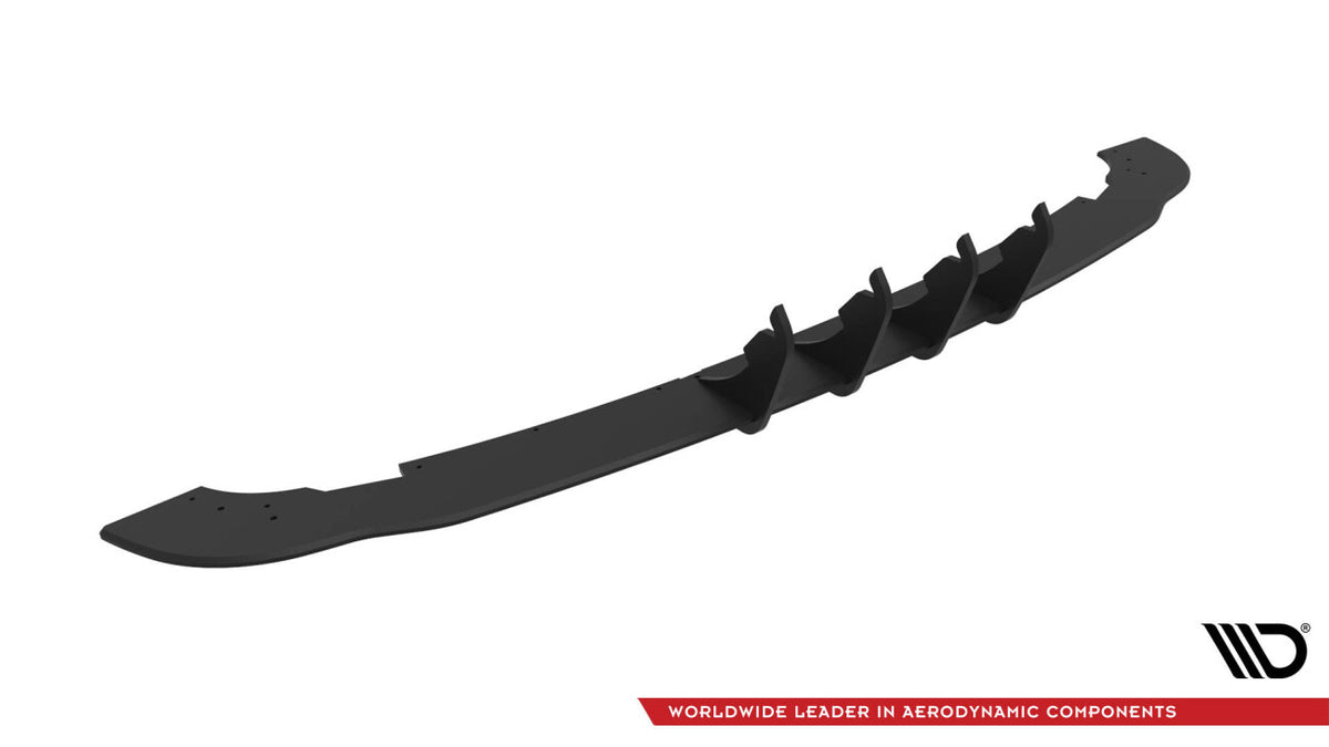 Street Pro Heckansatz Diffusor passend für Mercedes A AMG-Line W176 FL schwarz matt