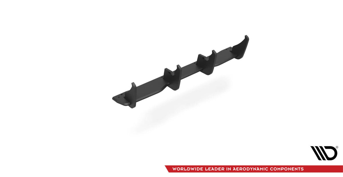 Street Pro Heckansatz Diffusor passend für Mercedes A W176 schwarz matt